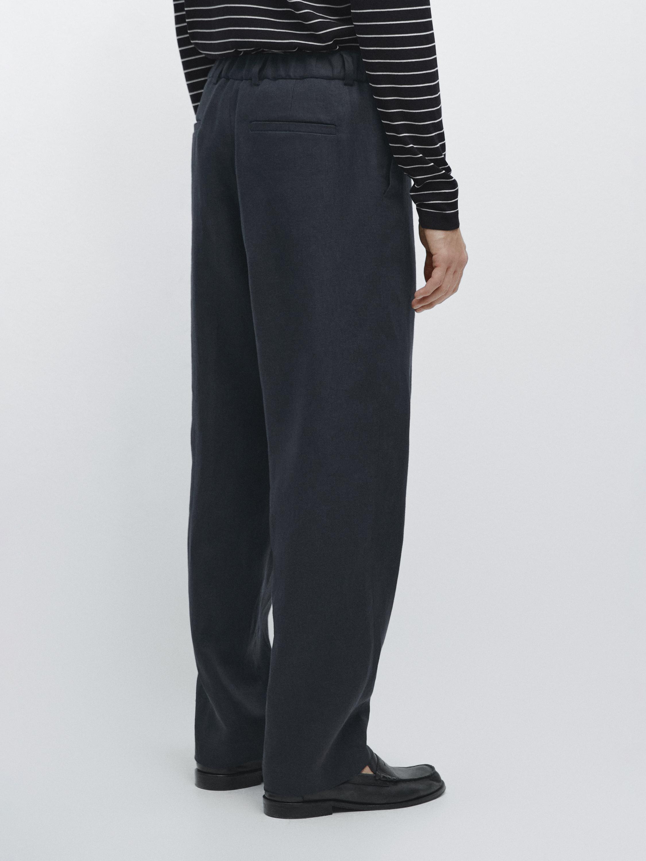 Lightweight linen trousers